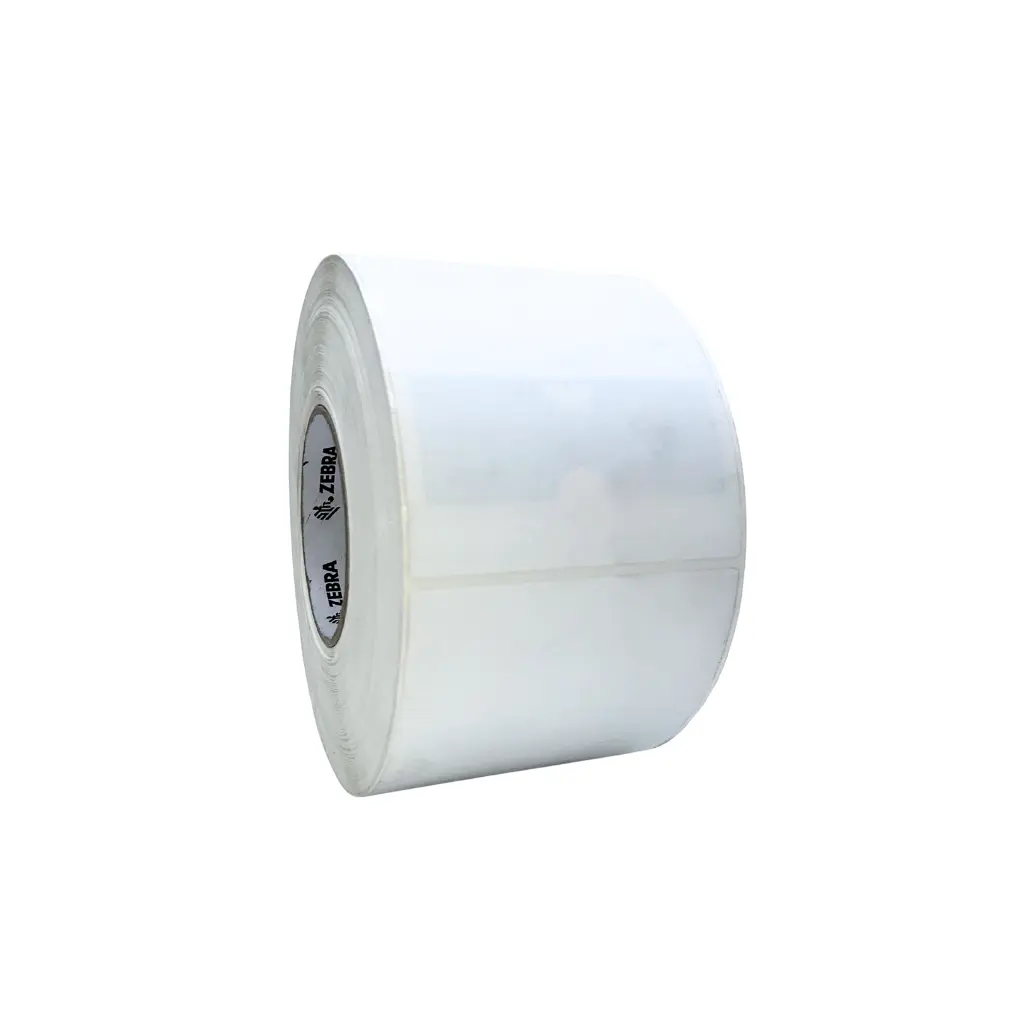 Etiqueta Blanca Transferencia Térmica RFID, Zebra, Z-Perform 1500T, 4"x6", Núcleo 3".