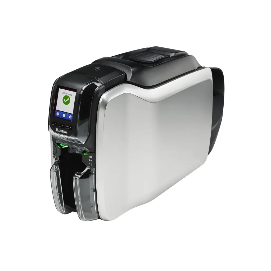 Impresora de credenciales Zebra, Modelo ZC300, Dual Side, USB, Ethernet. Bundle.