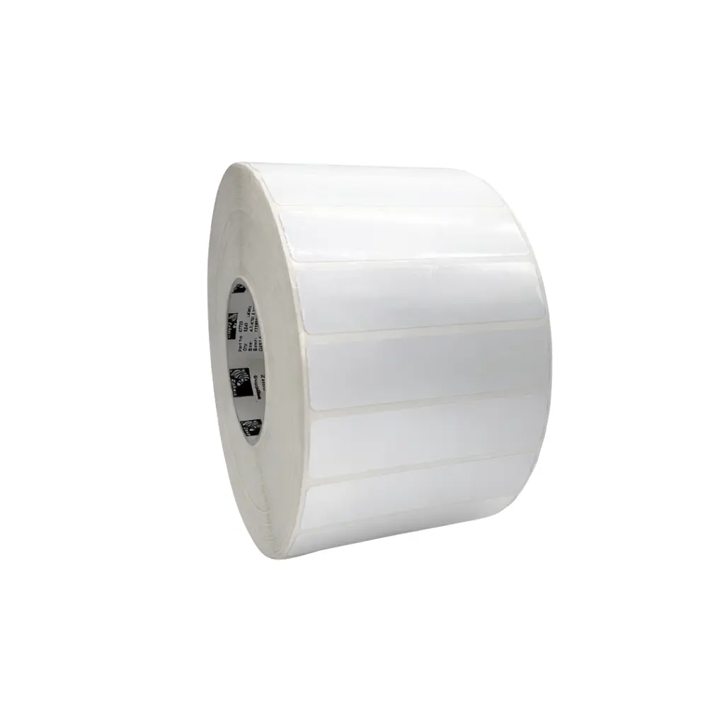 Etiqueta Poliéster Blanco, Zebra, Z-Ultimate 3000T, 4.25"x1", Núcleo 3".