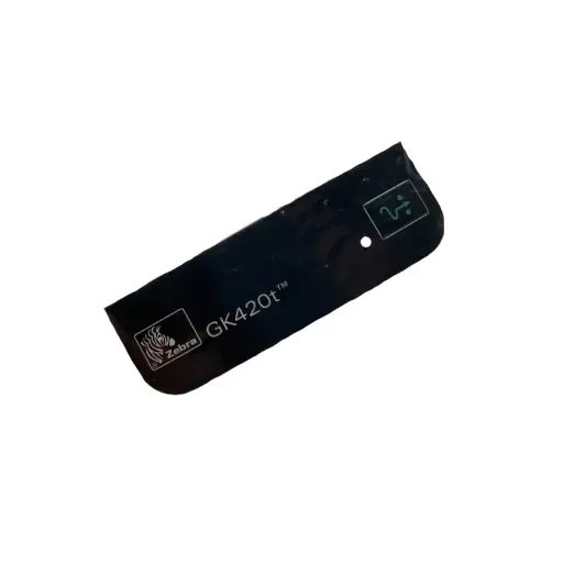 [105934-061] Zebra Nameplate, GK420t (Thermal Transfer)