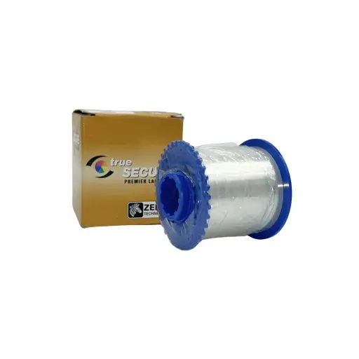 [800084-914] Cinta de laminación Superior, Zebra, ZXP8, Transparente, 625 imágenes.